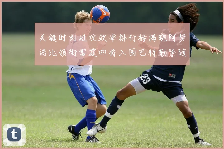 关键时刻进攻效率排行榜揭晓阿努诺比领衔雷霆四将入围巴特勒紧随其后
